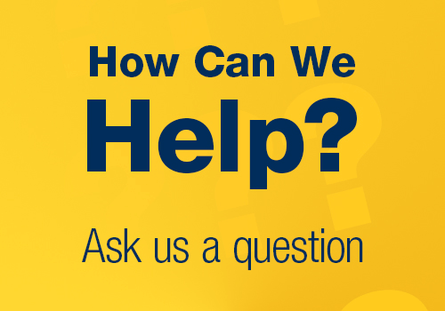 How can we help? Ask us a question.